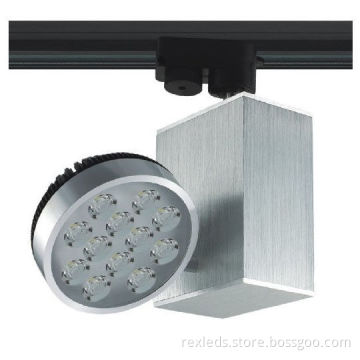 12w Led Track Light Fixtures For Store, Ac 85-265v Led Track Lighting Bulbs 1150~1200lm